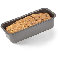 CHG 9821-04 Antihaft 25er-Kastenform, Königskuchenform, Brotbackform, anthrazit-metallic, Made in