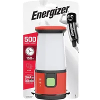 Energizer LED Campinglampe, Laterne für Camping, Wandern, Notfall, Rot