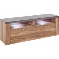 TRENDMANUFAKTUR Larona TV-Lowboard 140 cm braun