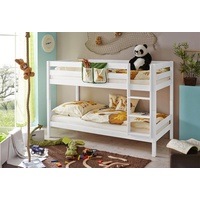 TICAA Etagenbett Marcel 90 x 200 cm Kiefer massiv