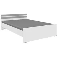 WIMEX Bett Joker 140 x 200 cm weiß/lichtgrau