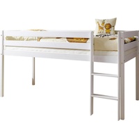 TICAA Hochbett Malte 90 x 200 cm Kiefer massiv