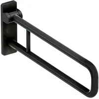 Hewi Serie 801 50.100 Stützklappgriff drehbar tiefschwarz