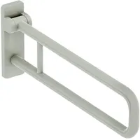 Hewi Serie 801 50.110 Stützklappgriff drehbar felsgrau
