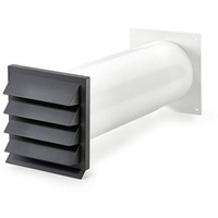 Naber COMPAIR 125 K-Klima-R 125/125 Mauerkasten anthrazit 4021077