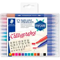 Staedtler Kalligraphiestift 12 St. mehrfarbig
