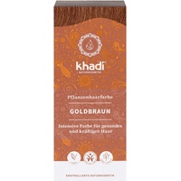 Khadi Pflanzenhaarfarbe goldbraun 100 g