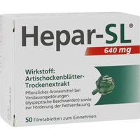 Klosterfrau Hepar-SL 640 mg Filmtabletten 50 St.