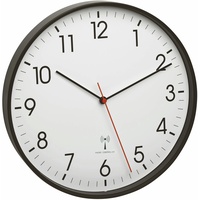 TFA Funk-Wanduhr 60.3537.01 schwarz/weiß