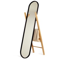 Umbra Furniture Hub Flur Spiegel, Standspiegel, Gummirand, Eschenholz und