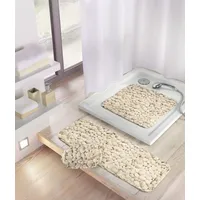 KLEINE WOLKE Wanneneinlage Stepstone 36 x 92 cm, natur