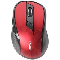 Rapoo M500 Silent Multi-mode Wireless rot, USB/Bluetooth (18589)