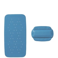 KLEINE WOLKE Wanneneinlage-Set Calypso 2-teilig, krokusblau