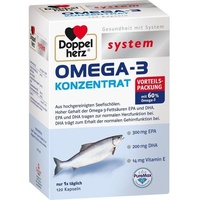 Doppelherz System Omega-3 Konzentrat Kapseln 120 St.