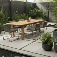 Merxx Comodoro Doppelausziehtisch 260 x 100 x 73 cm