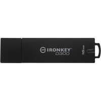 Kingston IronKey D300S 16 GB schwarz USB 3.1