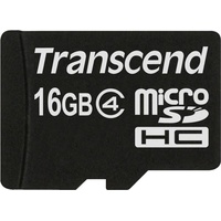 Transcend microSDHC 16GB Class 4