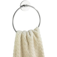 Wenko Turbo-Loc Wand Handtuchring Stahl, chrom