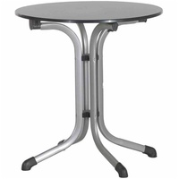 Sieger Boulevard-Klapptisch mit vivodur-Platte Ø 68 x 72 cm