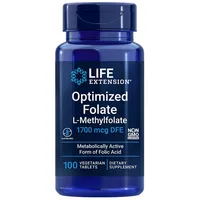 Life Extension Optimized Folate, 1700mcg - 100 St