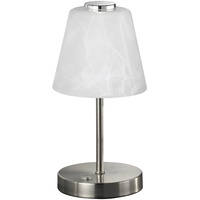Trio LED-Tischleuchte Emmy Nickel matt