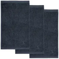 Möve Superwuschel Gästehandtuch 30 x 50 cm dark grey