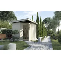 Weka Gartenhaus 229 2,09 x 2,05 m natur