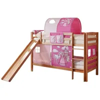 TICAA Etagenbett Lupo mit Rutsche 90 x 200 cm