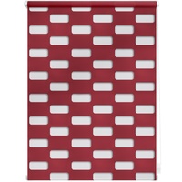 Lichtblick Doppelrollo Arena 80 x 150 cm bordeaux