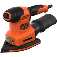 Black & Decker Black+Decker BEW200-QS 4-in-1 Multischleifer (Schwingschleifer-, Dreiecksschleifer-,