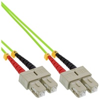 InLine LWL Duplex Kabel, SC/SC, 50/125μm, OM5, 15m