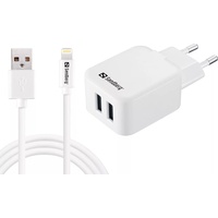 Sandberg AC Charger EU Lightning USB Ladegerät,