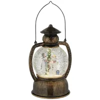 Konstsmide LED Kugellaterne Schneemannfamilie