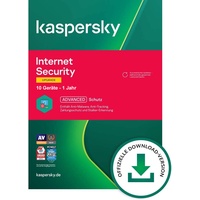Kaspersky Lab Internet Security 2019 UPG ESD 10 Geräte