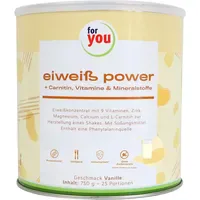 Strunz For You Eiweiß Power Vanille Pulver 750 g