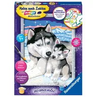 Ravensburger Malen nach Zahlen - Husky Kuss