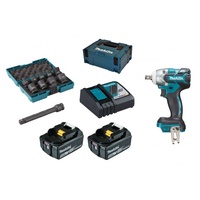 Makita DTW285RTJX inkl. 2 x 5 Ah + Makpac