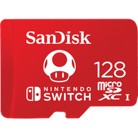 SanDisk Nintendo Switch microSDXC UHS-I U3 Class 10 128