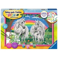 Ravensburger Fabelhafte Einhornwelt Malen nach Zahlen 18 St. mehrfarbig