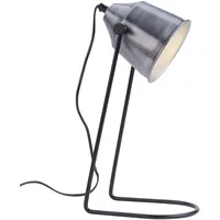 Just light. Vintage Schreib Tisch Lampe Schwarz