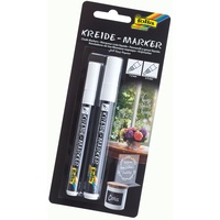 Folia Kreidemarker-Set weiß 1,0 - 5,0 mm, 2 St.