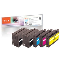 Peach kompatibel zu HP 932XL 2x schwarz + HP