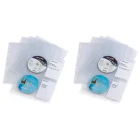 Durable CD-Hüllen für 4 CDs 5 St durchsichtig