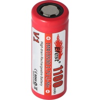 EFEST IMR 18500 V1 - 1100mAh 3,7V (Pluspol flach)