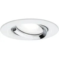 Paulmann Einbauleuchte Nova Plus 1x6W rund Weiß matt Chrom