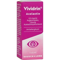 Bausch + Lomb Vividrin Azelastin 0,5 mg/ml Augentropfen 6