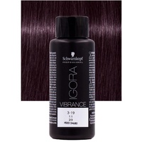 Schwarzkopf Professional Igora Vibrance 3-19 dunkelbraun cendré violett 60