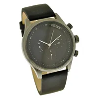 S.Oliver Leder 44 mm SO-3722-LM