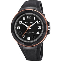 Calypso Herren Analog Uhr mit Plastik Armband K5781/6 Kunststoff