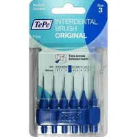 TePe Original 0,6 mm blau Interdentalbürste 6 St.